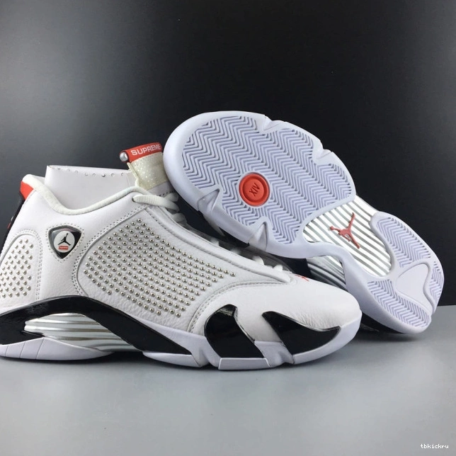 Cheap TBkick BV7630-106 Retro Air 14 White Jordan 0711